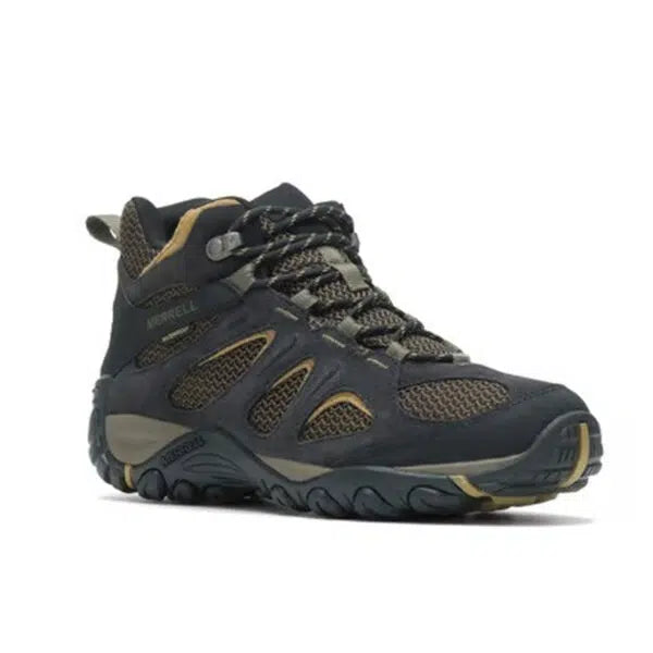 Merrell Yokota 2 Mid Waterproof Hiking Boot-J036703-Brindle-Black Olive