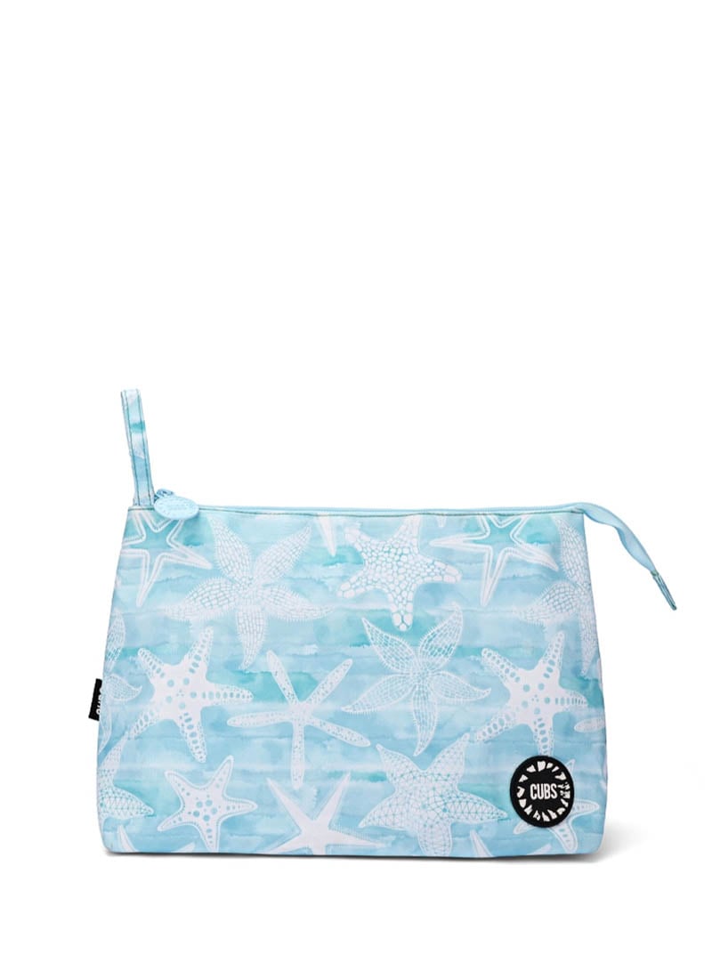 Cubs Light Stars Large Pouch