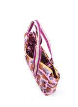 Cubs Lilac Pigon Forest and Pineapples Double Face Tote Bag
