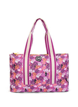 Cubs Lilac Pigon Forest and Pineapples Double Face Tote Bag