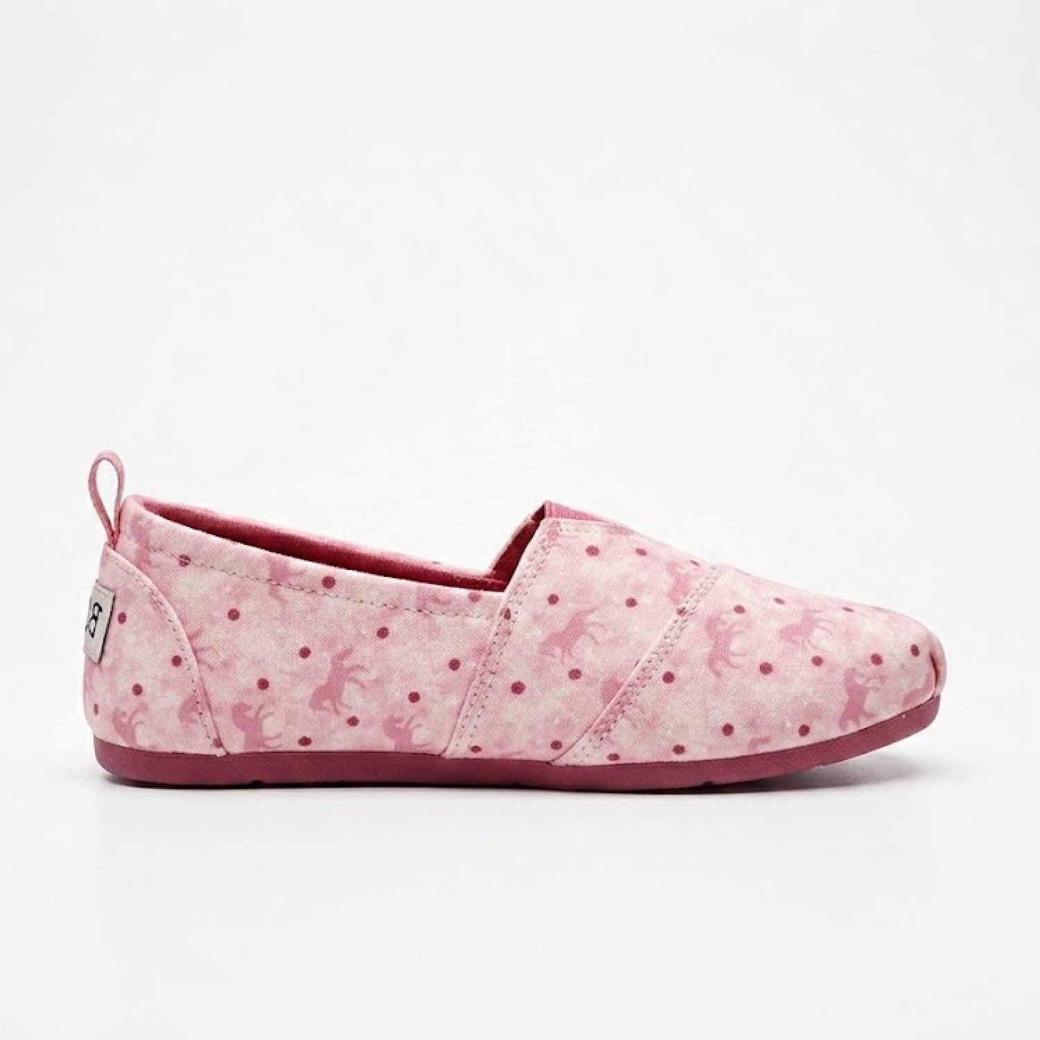 Cubs Lilac Unicorn Slip-on Espadrilles Kids