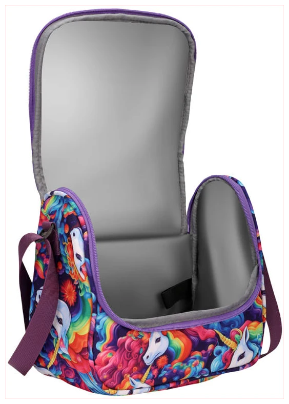 Cubs Rainbow Hair Unicorn Senior Lunch bag