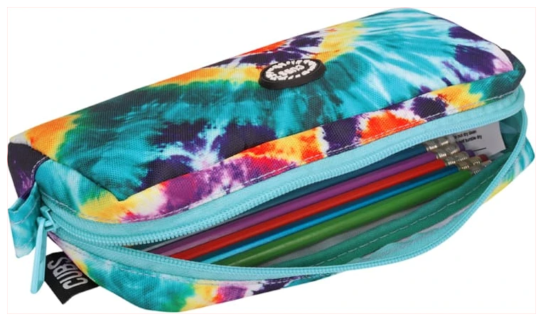 Cubs Purple Sun Rays Tie Dye Pencil case