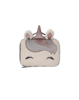 Cubs Matt gold Sequin and Fur Unicorn lunch bag