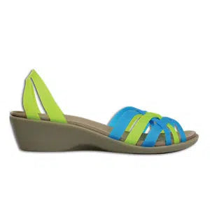 Crocs Huarache Mini Wedge Women Ocean Mushroom