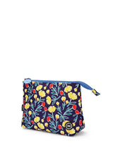 Cubs Navy Garden Medium Pouch