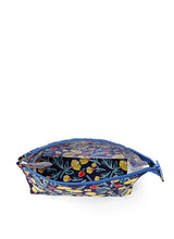 Cubs Navy Garden Medium Pouch