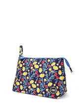 Cubs Navy Garden Large Pouch