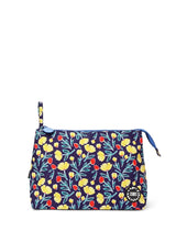 Cubs Navy Garden Large Pouch