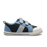 Cubs Navy & Baby Blue Jeans Double Strap Sneaker Kids