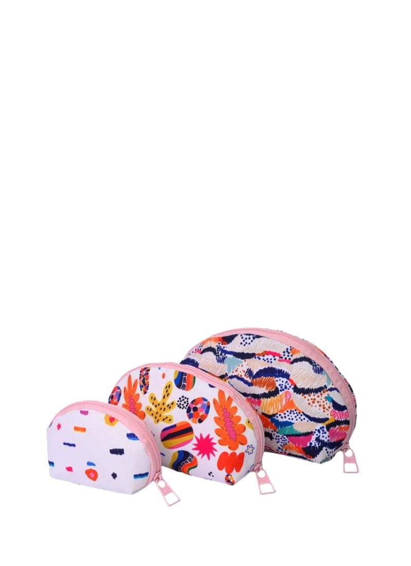 Cubs No Name Make-Up Round Bags