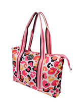 Cubs Pink Leopard & Popsticks Double Face Tote Bag