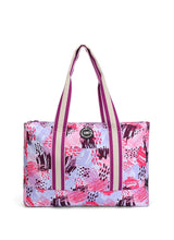 Cubs Purple Art and Ice-Cream Double Face Tote Bag