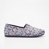 Cubs Purple Hearts Slip-on Espadrilles Kids
