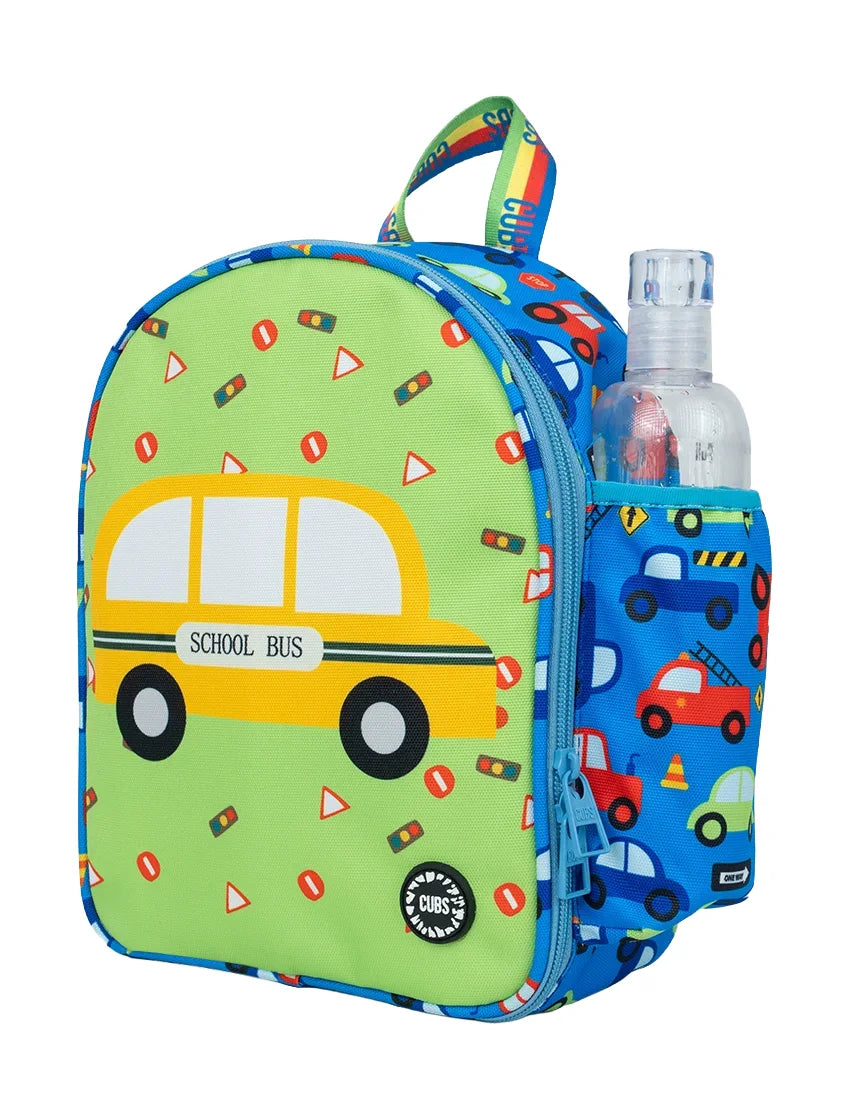Cubs School Bus Nursery Lunch Backpack
