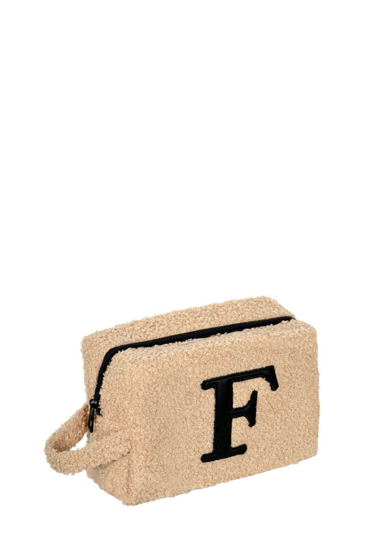 Cubs Fur Pouch with letter F