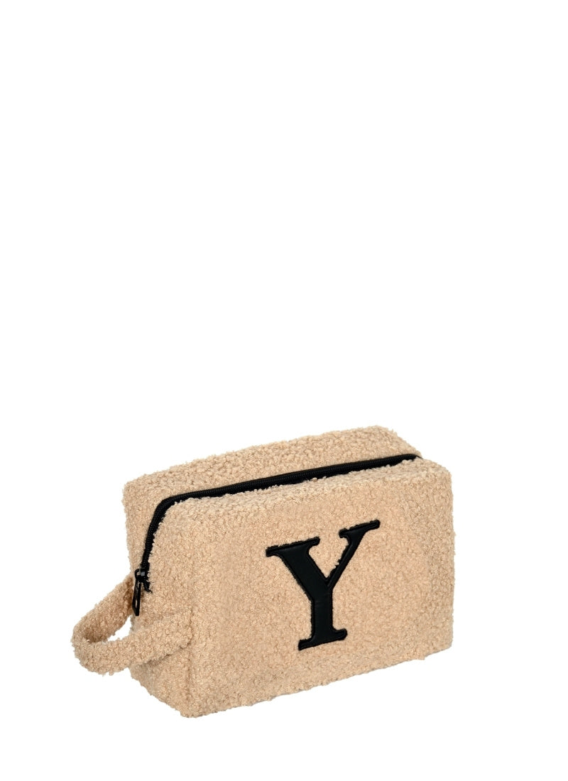 Cubs Fur Pouch with letter Y