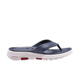 Skechers Foamies Go Walk Flip Flop 243024-Black White Red OK