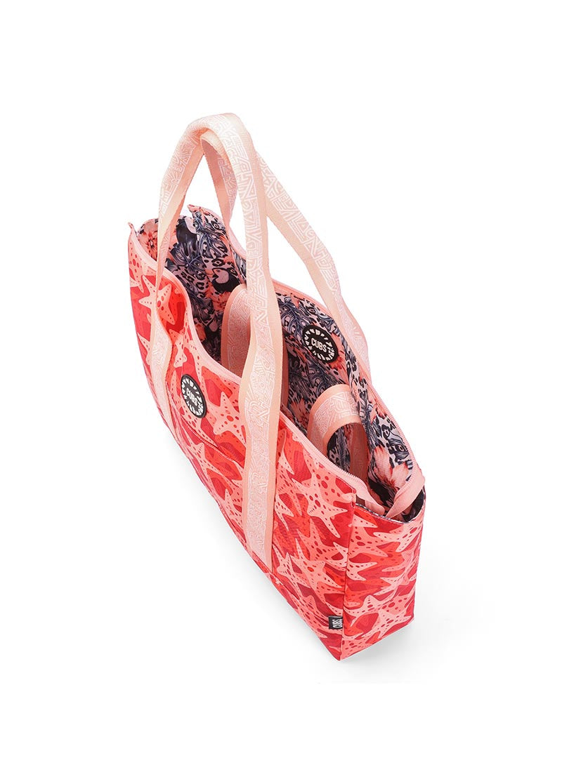 Cubs Stars and Pigons Double Face Tote Bag