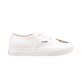 TTWN BEAR Low-Top White Canvas Top Bear Lace Shoes