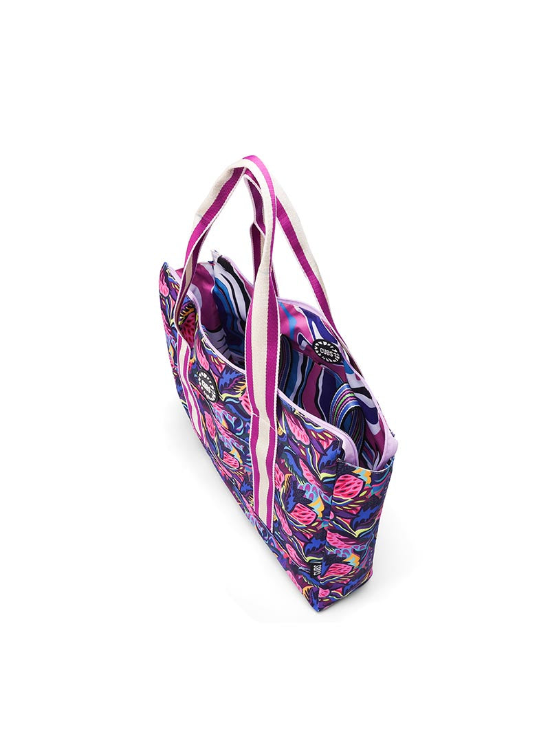 Cubs Vibes Of Purple Double Face Tote Bag
