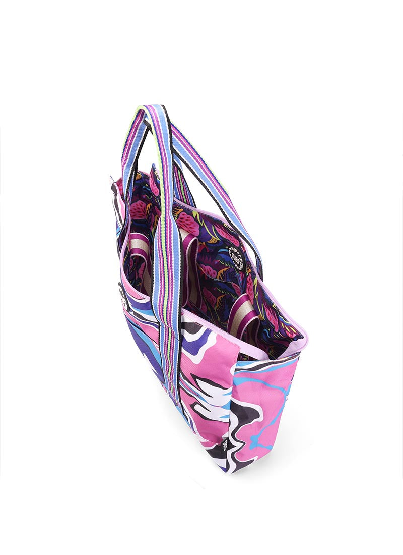 Cubs Vibes Of Purple Double Face Tote Bag