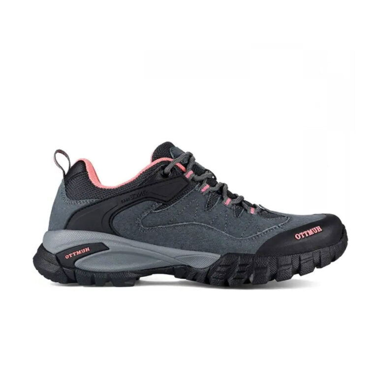 HUMTTO Ridge Trek All Terrain Hiking Shoes-110607B-2-DgrayPink