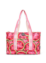 Cubs Watermelon Slices & Red Tye Dye Double Face Tote Bag