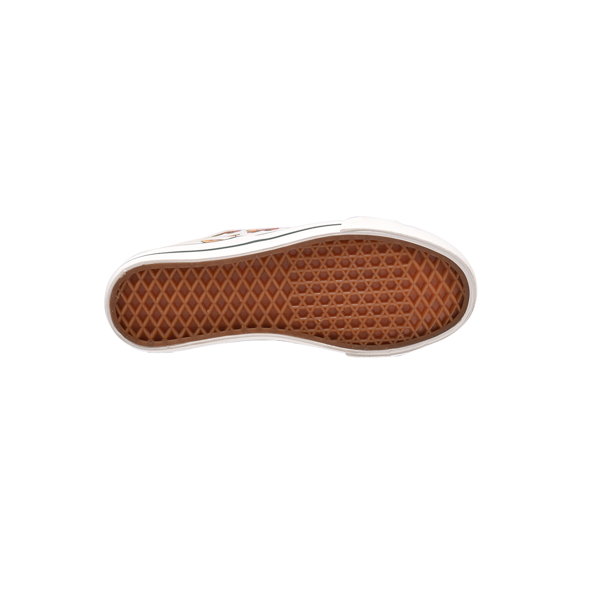 TTWN Bear Low-Top White Canvas Full Bear Head Print Shoes