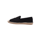 TTWN Bear Slip-On Black Bear Character Canvas Shoes