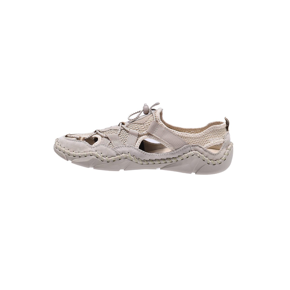 Jeep Flat Slip on Breathable Comfort Sneaker-P11100060k-Beige