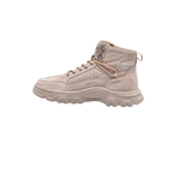 Jeep Mid Top Lace Combat Suede Boot-P224M06066-Beige