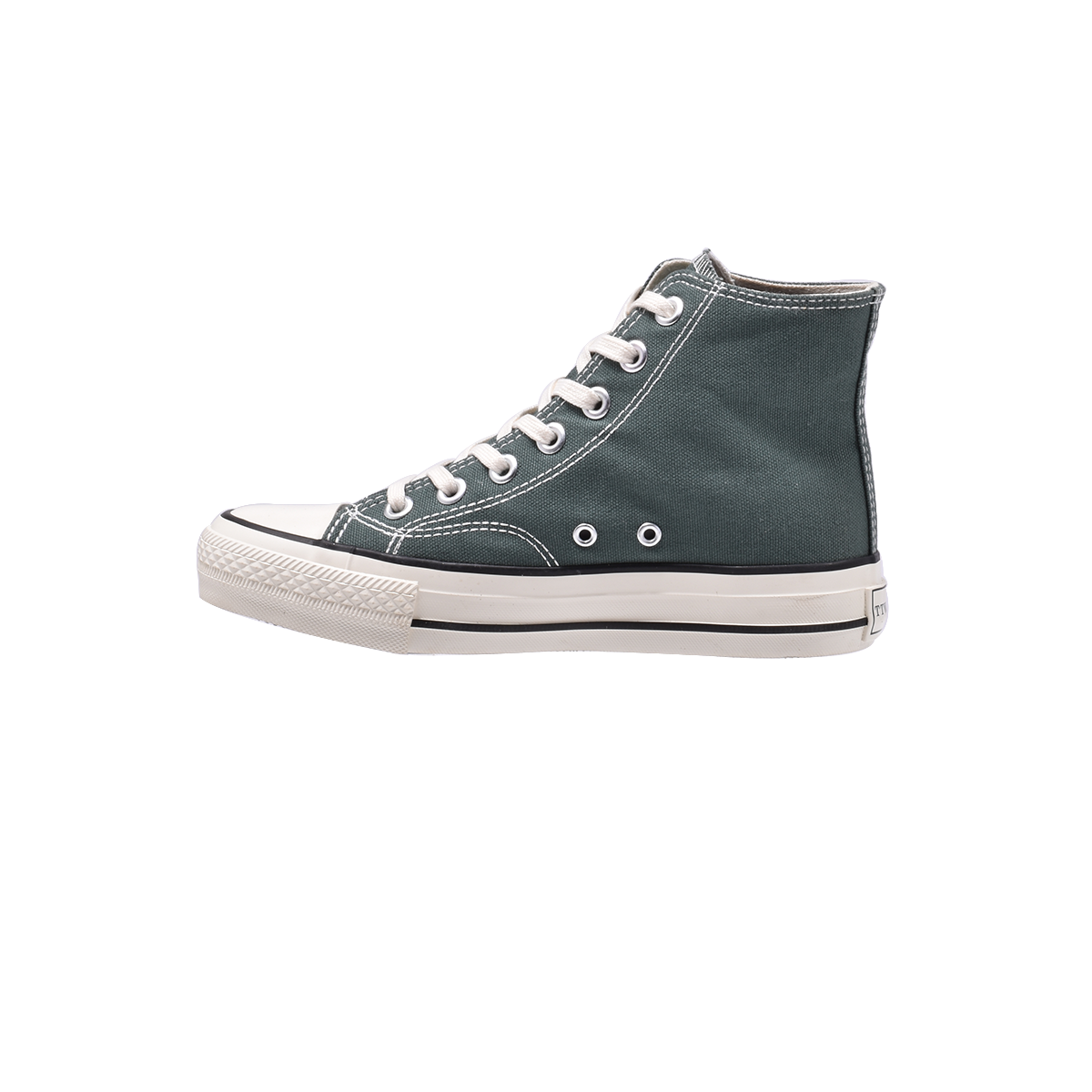 TTWN Bear High-Top Green Canvas Bear Shoes