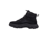 Jeep Mid Top Lace up Chunky Combat Suede Boot-P224M06068- Black