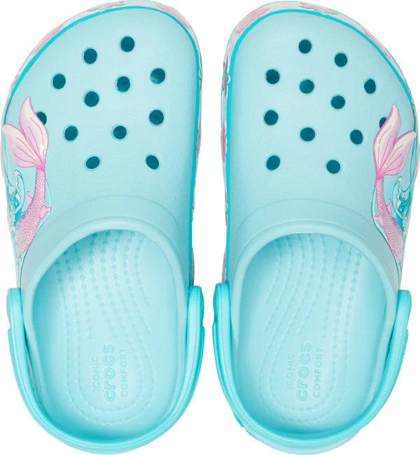CrocsFL Mermaid Band Clog K IBlu