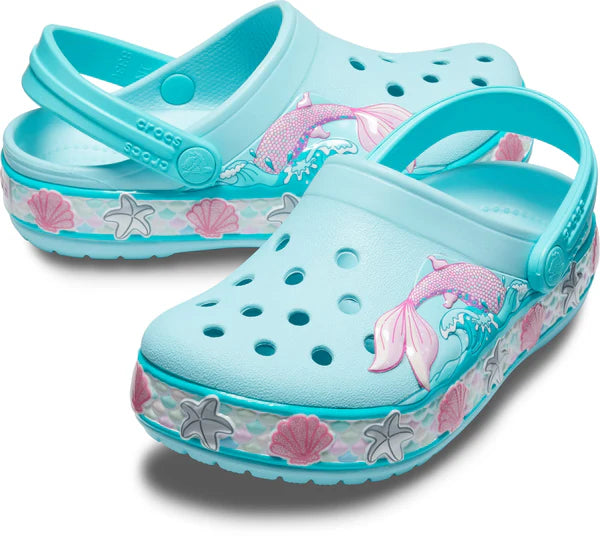 CrocsFL Mermaid Band Clog K IBlu