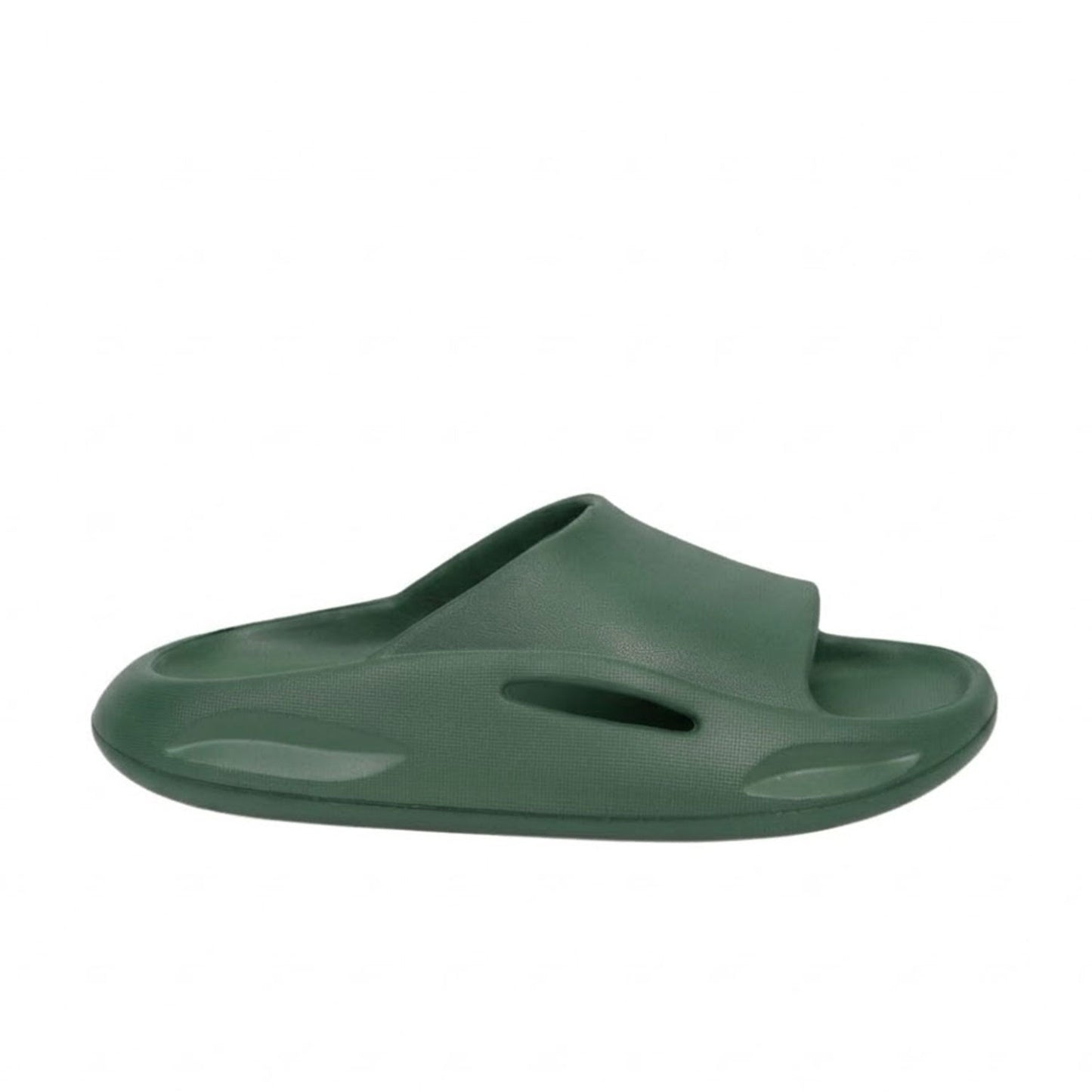 CUBS Kids Pillow Slipper High Platform Army Green