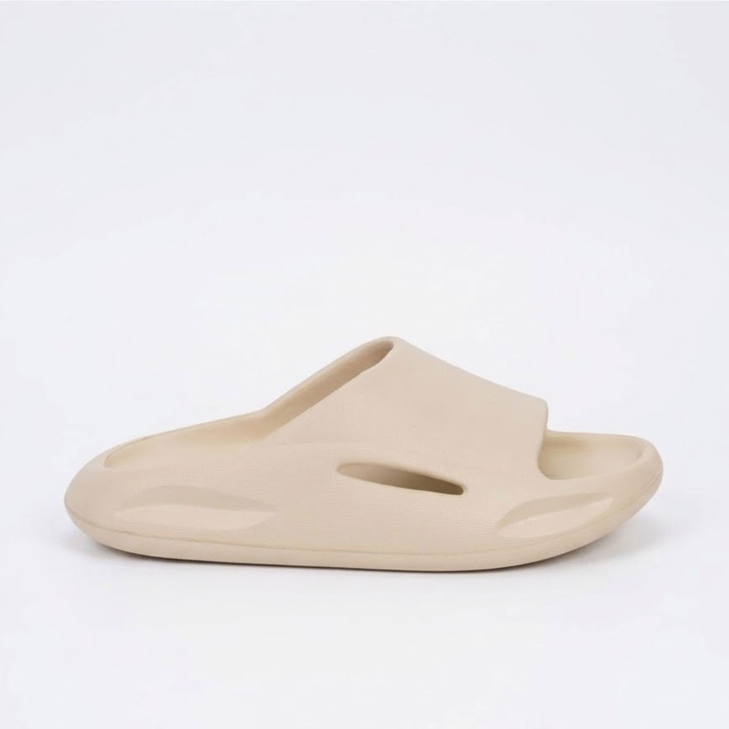 CUBS Kids Pillow Slipper High Platform Beige