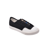 TTWN Bear Low-Top Black Canvas Shoes