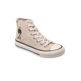 TTWN Bear High-Top Khaki Bear Canvas Shoes