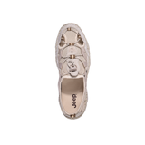Jeep Flat Slip on Breathable Comfort Sneaker-P11100060k-Beige