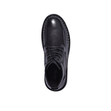 Jeep Ankle Lace Moc Toe Leather Boot-B213M10059-Black