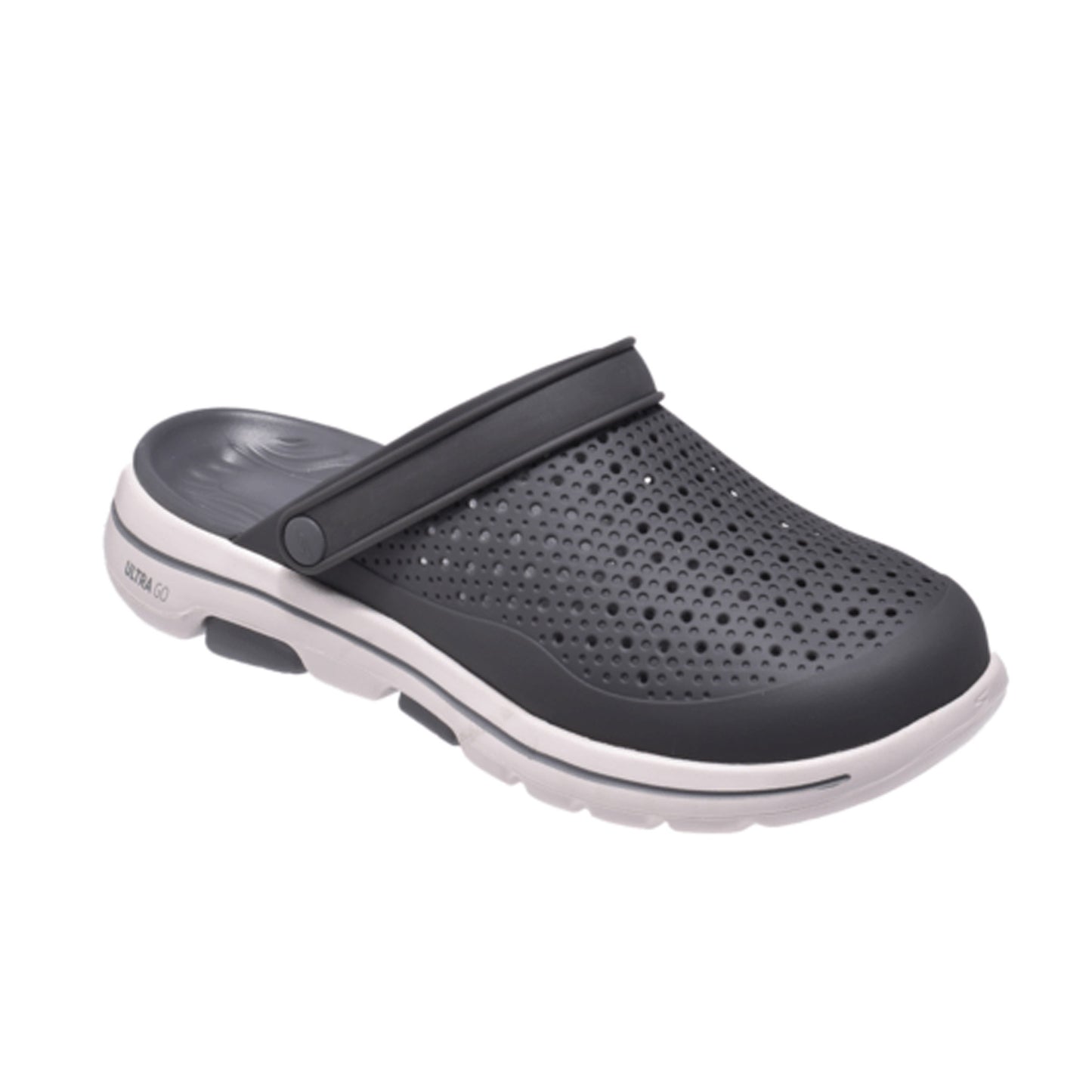 Skechers Foamies Ultra Go 243002-Black DGray White