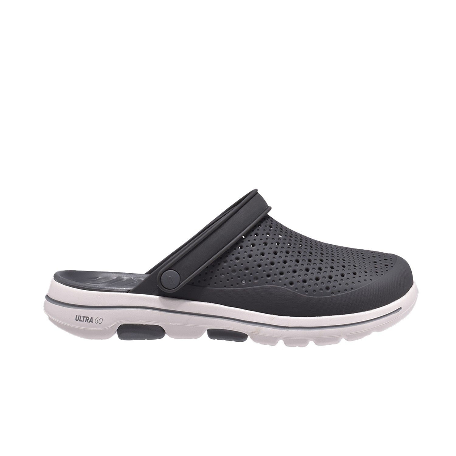 Skechers Foamies Ultra Go 243002-Black DGray White
