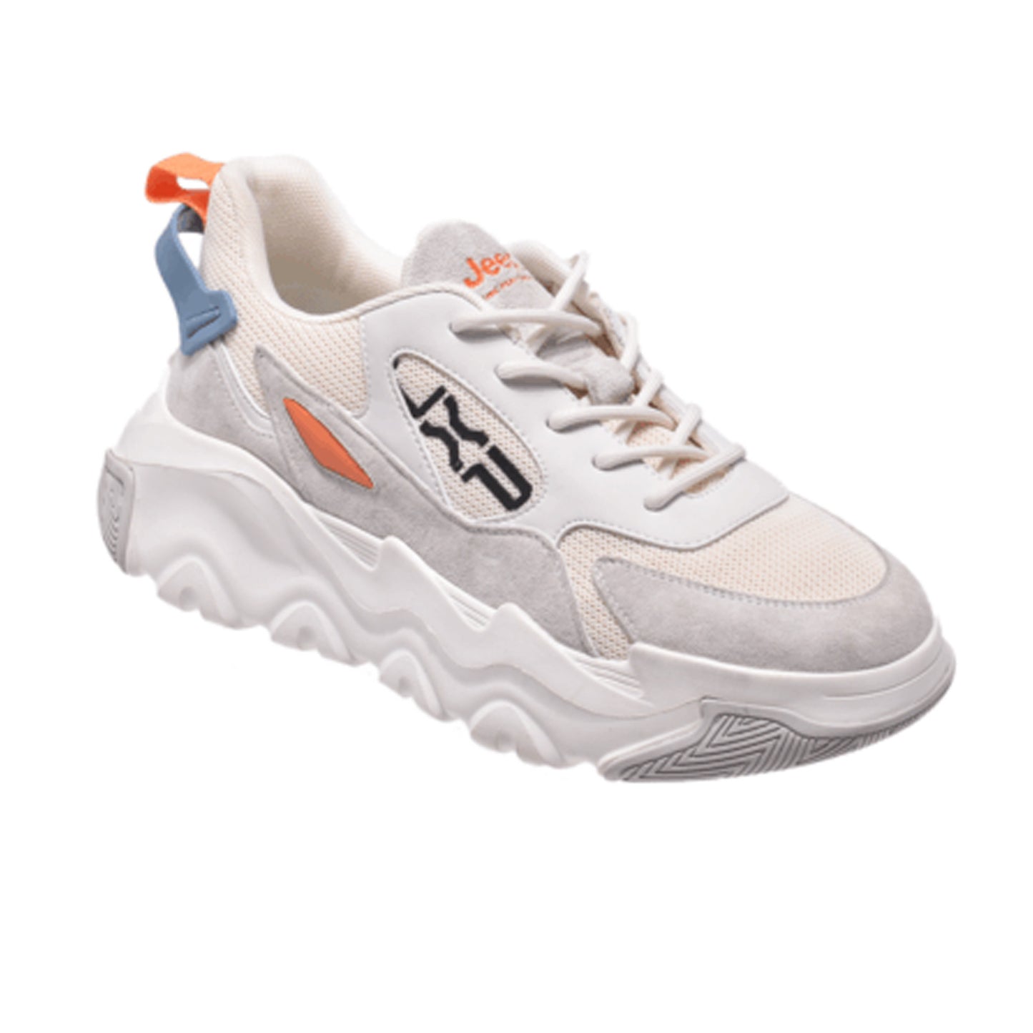 Jeep Low Top Lace JXP Chunky Sneaker-P311591203-White