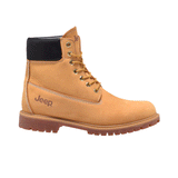 Jeep Ankle Lace up Padded Soft Leather Boot-B223M01253-Camel