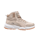 Jeep Ankle Lace up Combat Chunky Suede Boot-J031591213-Beige