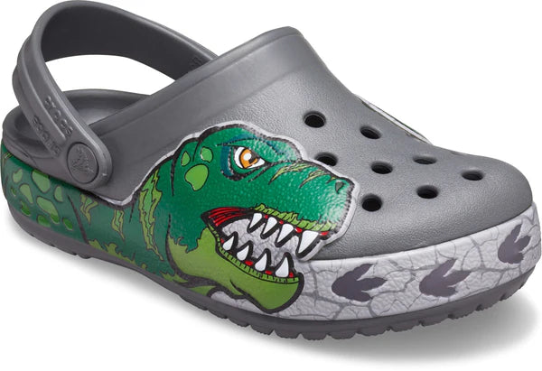 Crocs FL Dino Band Cg K SltGry