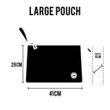 Cubs Blue & Peach Large Pouch