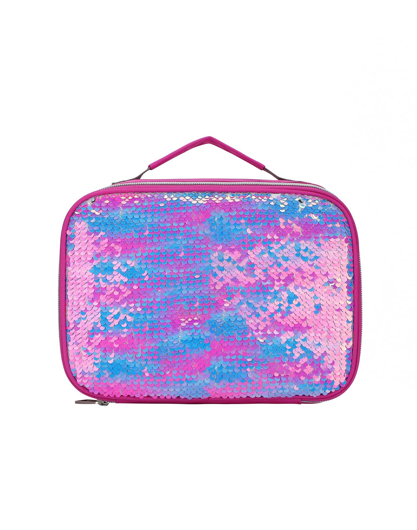 Cubs Multicolor sequin lunch bag